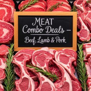 Meat Combo Deals - Beef, Lamb & Pork.